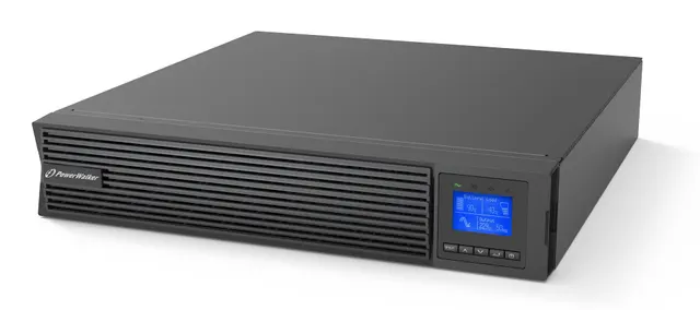 POWER WALKER UPS ON-LINE RACK 19 VFI 1500 ICR IOT PF1 1/1 FAZY 1500VA 8X IEC C13 USB/RS232 LCD