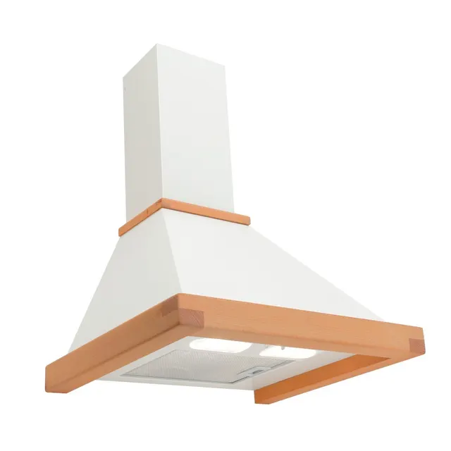 Okap kominowy AKPO WK-4 RUSTICA ECO 60 cm, rustykalny styl, LED, kremowy