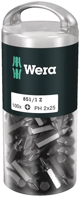 Wera 851/1 Z DIY 100 SiS końcówka wkrętakowa 100 szt.