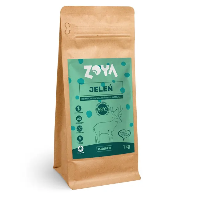 ZOYA COLDPRO Jeleń sucha karma dla psa 1kg
