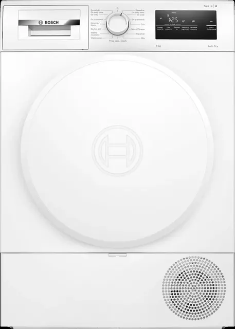 Suszarka BOSCH WTH83277PL z pompą ciepła 8kg klasa D 65 dB AutoDry