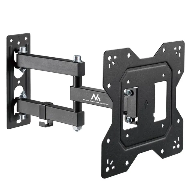 MACLEAN UCHWYT DO TV LUB MONITORA UNIWERSALNY MAX VESA 200X200 23-43 30KG CZARNY MC-700N