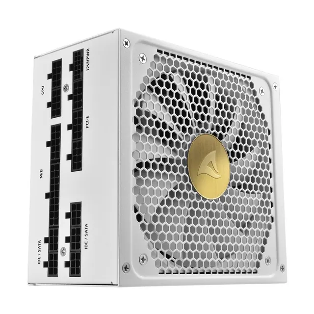 Zasilacz Sharkoon Rebel P30 Złoty 1000 W 20+4 pin ATX ATX Biały