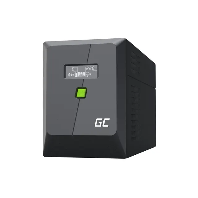 GREEN CELL UPS POWERPROOF 1050W/1500VA CZYSTA SINUSOIDA