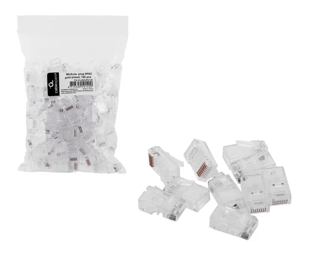 GEMBIRD WTYK RJ45 (100 SZTUK) KAT. 5E UTP 8P8C