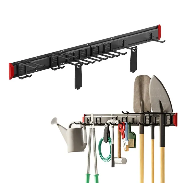 Ścienny organizer na narzędzia Maclean stalowy max. obciążenie 228kg szerokość 1222mm MC-179