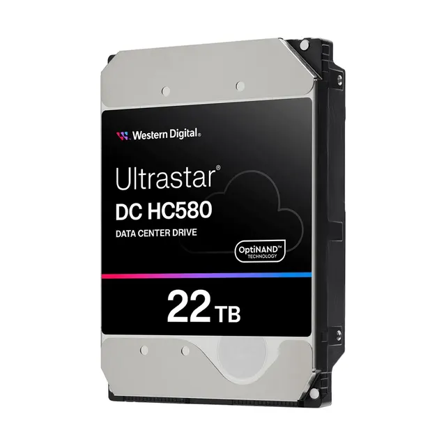 Dysk serwerowy HDD Western Digital Ultrastar DC HC580 WUH722422ALE6L4 (22 TB; 3.5 ; SATA)