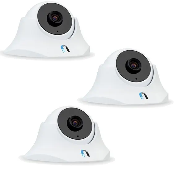 Kamera IP Ubiquiti UVC-Dome-3 1 96mm 1Mpix Dome (komplet 3szt.)