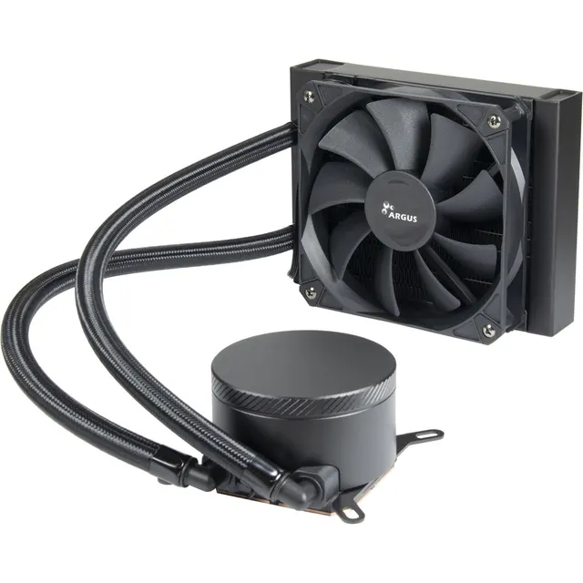 Chłodzenie wodne Inter-Tech B-120 all-in-one 12cm (88885629) Czarny