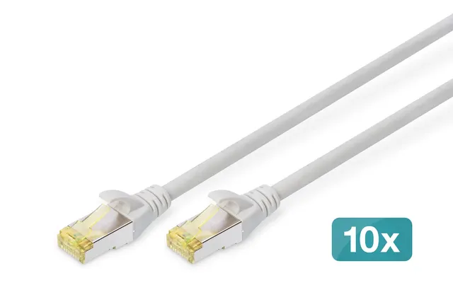 Digitus Kabel krosowy CAT 6A S/FTP 10 sztuk