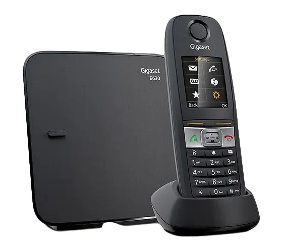 Telefon bezprzewodowy Gigaset E630 czarny