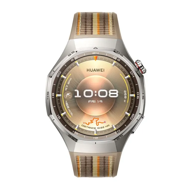 Huawei WATCH GT6 PRO 3 73 cm (1.47 ) AMOLED 46 mm Cyfrowy 466 x 466 px Ekran dotykowy Czarny Tytan GPS