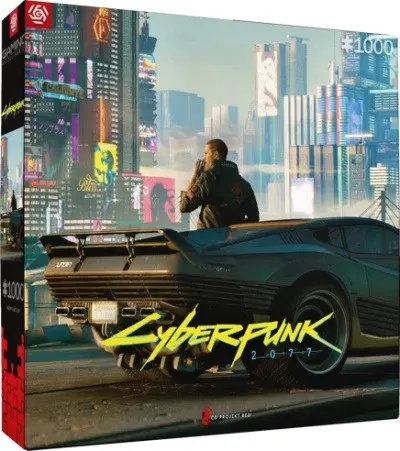 Puzzle Good Loot: Cyberpunk 2077 - Mercenary on the Rise 1000 elementów