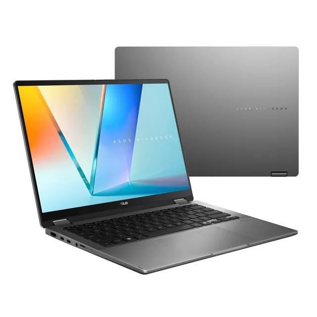 ASUS Vivobook 14 Flip TP3407SA-SG146W Ultra 5 226V 14.0 WUXGA Touch 60Hz 300nits AG 16GB LPDDR5X SSD512 Intel Arc Graphics CamFHD 70WHrs Win11 Matte Gray