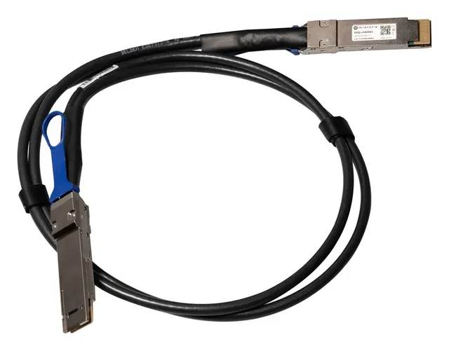 Mikrotik DDQ+DA0001 kabel InfiniBand / światłowodowy 1 m QSFP-DD DAC Czarny