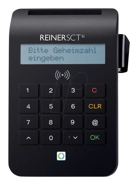Reiner SCT 2718710-000 czytnik kart RFID USB Czarny