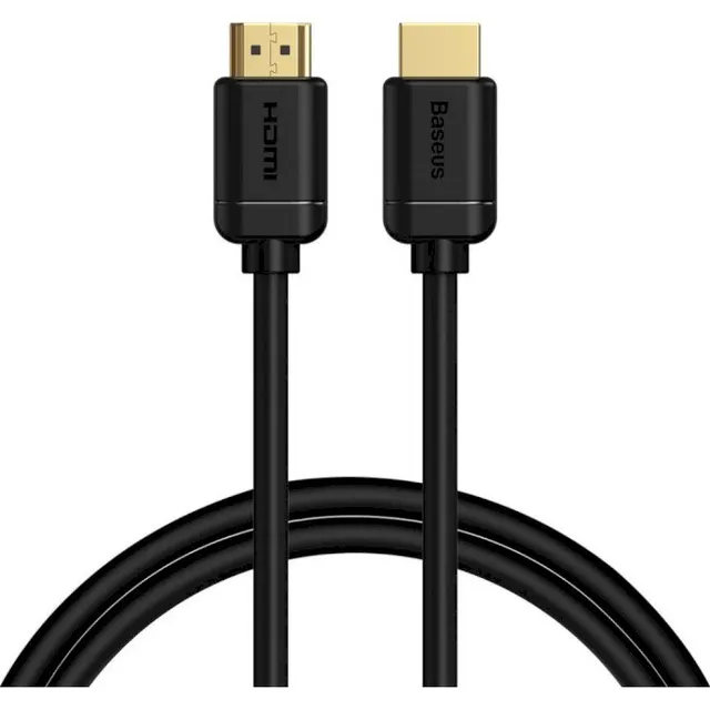 Baseus CAKGQJ01 kabel HDMI 2 m HDMI Typu A (Standard) Czarny Srebrny