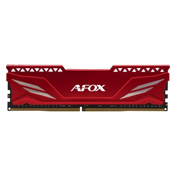 AFOX GAMING DDR4 16GB 3200MHZ CL16 RANK1 XMP2 RED AFLD416PS1CA