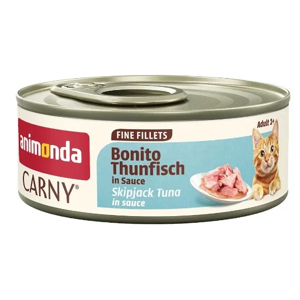 ANIMONDA Carny Fine Fillet in Sauce - Skipjack Tuna 60g