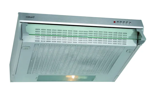 Okap CATA Hood FK SLIM 6000 X Konwencjonalny Klasa efektywności energetycznej B Szerokość 60cm, 162 m3/h, Mechaniczne, LED, Stal nierdzewna
