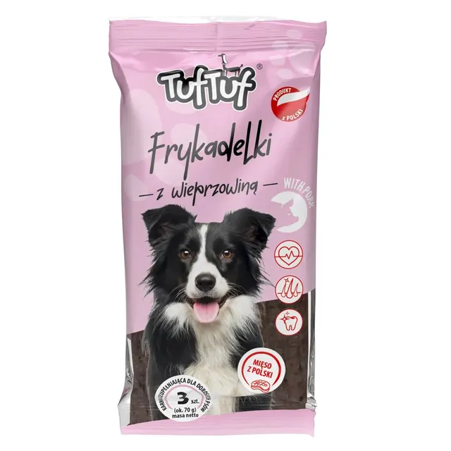 Tuf Tuf Frykadelki wieprzowe dla psa 3szt.