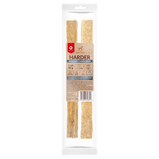MACED Harder wołowy z królikiem M - gryzak dla psa - 100 g