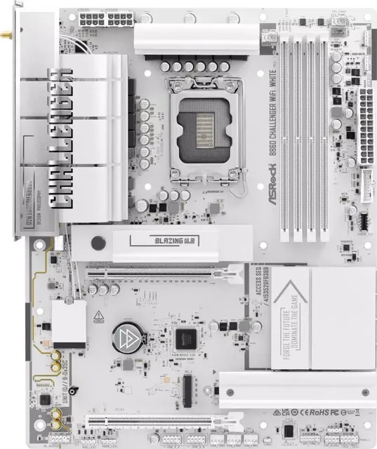 Płyta główna Asrock B860 CHALLENGER WIFI WHITE