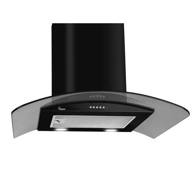 Okap kominowy AKPO WK-4 LARGO ECO 60 cm, 420 m3/h, LED, czarny