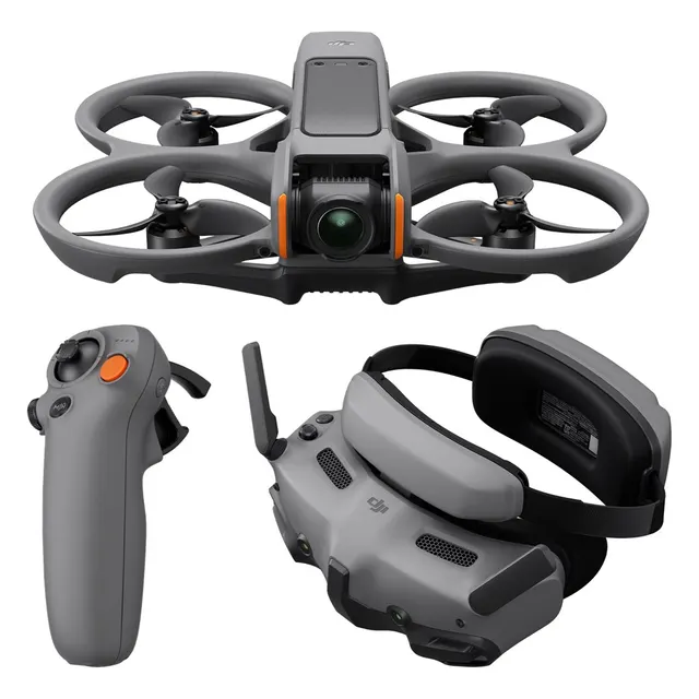 DJI Avata 2 Fly More Combo (1 Battery) 4 wirn. Quadcopter 12 MP 3840 x 2880 px 2150 mAh Czarny