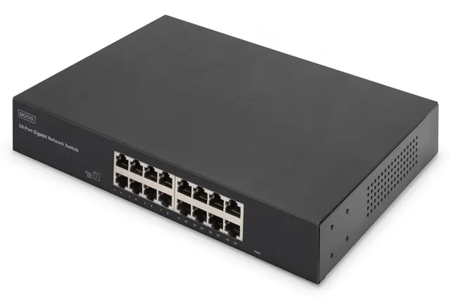 Switch niezarządzalny 19 Rack Gigabit 16x10/100/1000Mbps