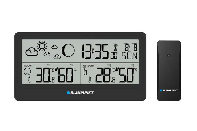 Stacja pogodowa Blaupunkt WS20BK czarna