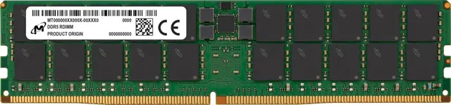 Micron RDIMM 128GB DDR5 2Rx4 5600MHz PC5-44800 ECC REGISTERED MTC40F2047S1RC56BR