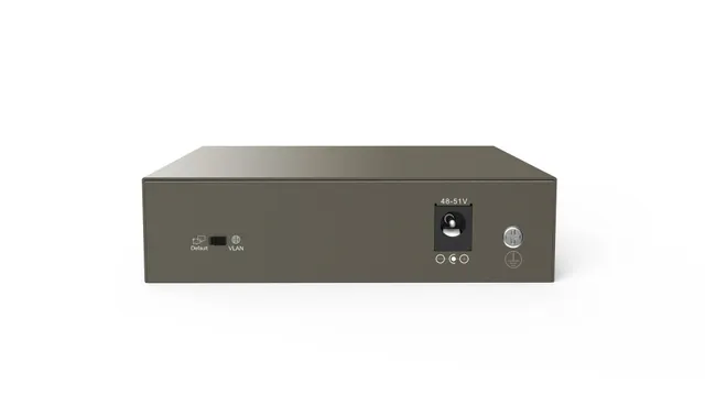 Tenda TEG1105P-4-63W-EU łącza sieciowe Gigabit Ethernet (10/100/1000) Obsługa PoE Szary
