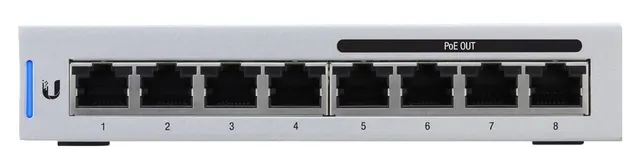 Switch Ubiquiti UniFi 8 PoE (Gen1) 8p PoE ( PoE+: 4;) Managed Gigabit (US-8-60W-EU)
