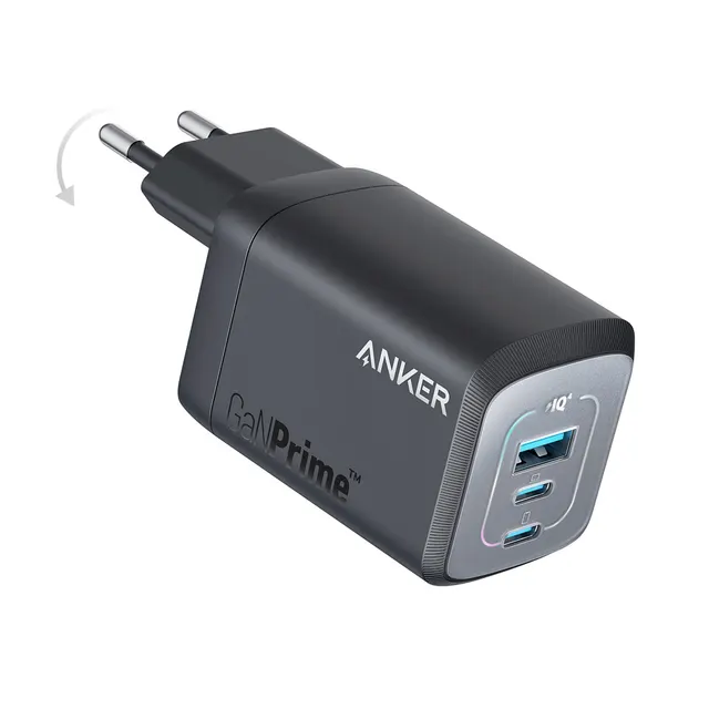 Ładowarka Anker 735 Prime Uniwersalna Czarna USB Szybkie ładowanie