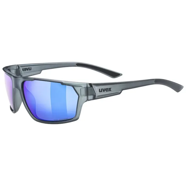 Uvex sportstyle 233 P Okulary do wielu sportów Unisex Oprawki pełne Szary