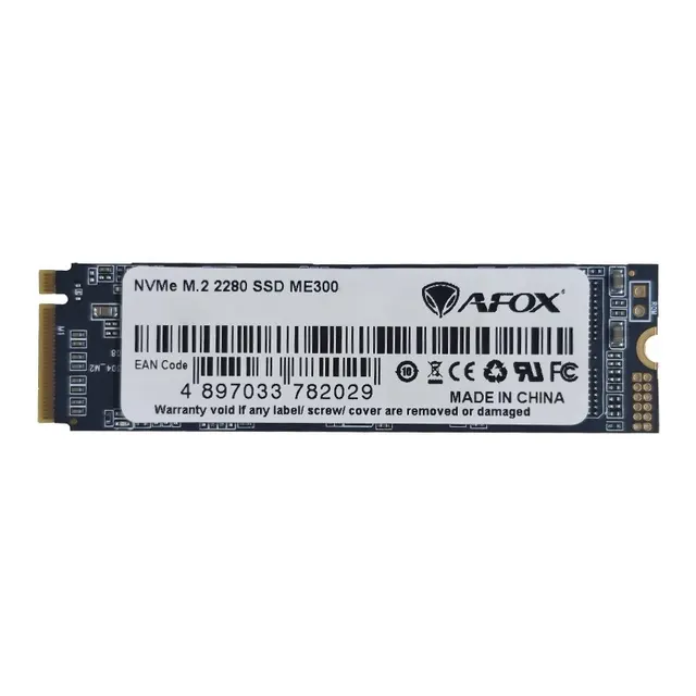 AFOX ME300 SSD M.2 PCI-EX4 512GB QLC 3.2 GB/S NVME ME300-512GQN