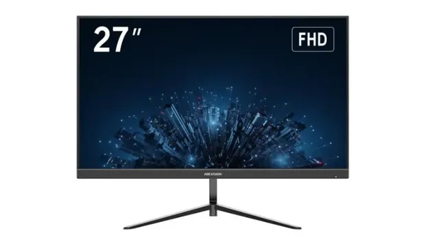 Hikvision DS-D5027F3-2P2 monitor komputerowy 68 6 cm (27 ) 1920 x 1080 px Full HD LED Czarny