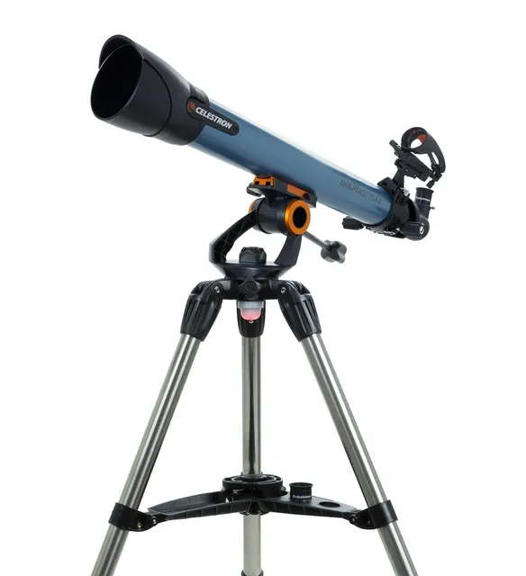 Celestron Inspire 70AZ Luneta 35x Czarny Niebieski