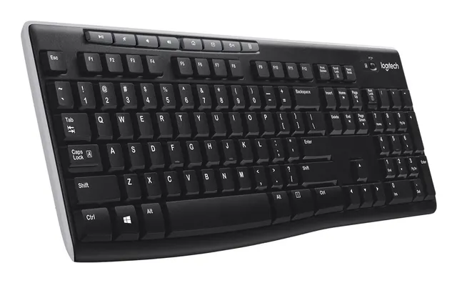 Klawiatura Logitech K270 (bezprzewodowa czarny USB) US
