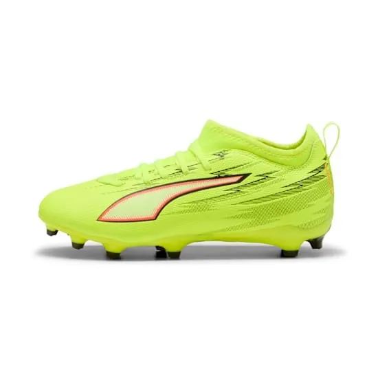 PUMA Ultra 6 Match FG/AG Jr Piłka nożna Męski Zielony, rozmiar 38