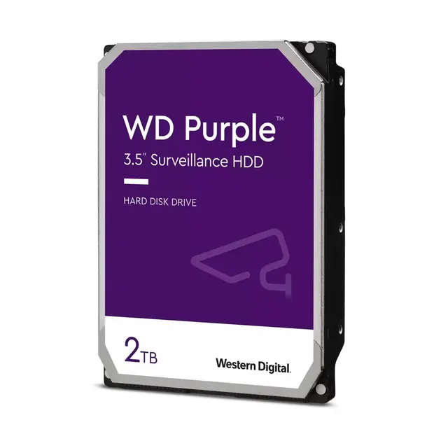 Dysk HDD WD Purple WD23PURZ (2 TB ; 3.5 ; 64 MB; 5400 obr/min)