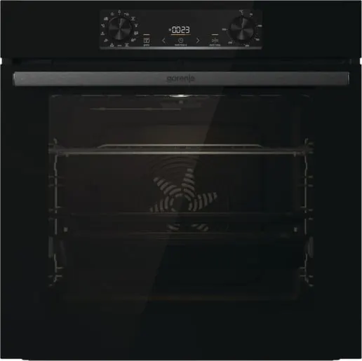 Piekarnik elektryczny GORENJE BOS6737E06FBG 77 l, AirFry, pyroliza, ExtraSteam, czarny