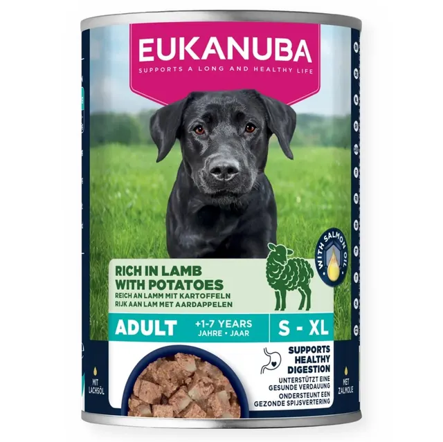 EUK DOG CAN LC AD AB LMB&POT 400G