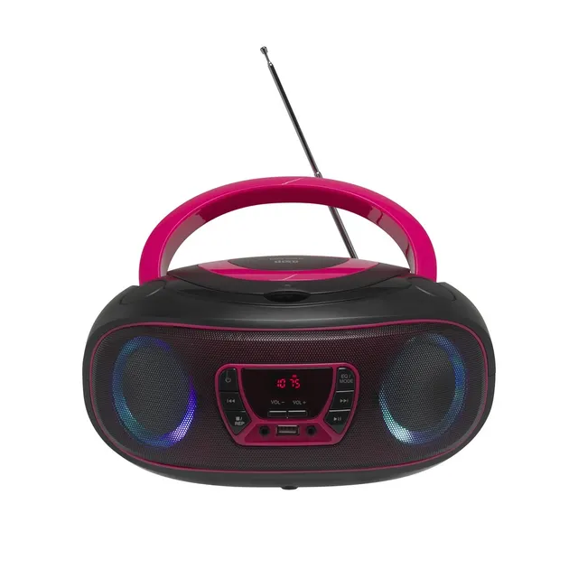 Denver TCL-212BT PINK odtwarzacz CD przenośny czarny różowy