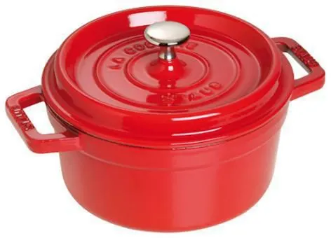 Garnek żeliwny okrągły STAUB La Cocotte 40509-814-0 - 1.7 ltr. czerwony