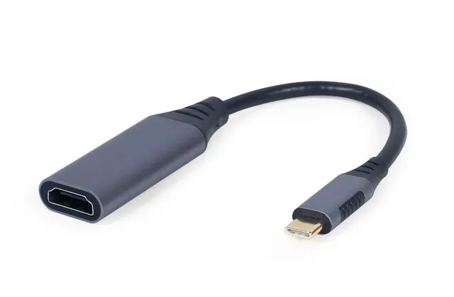 GEMBIRD ADAPTER USB TYP-C DO HDMI NA KABLU SZARY 15CM