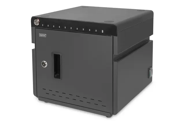 Digitus Mobilna desktopowa stacja ładowania do 10 notebooków/tabletów do 13 cala UV-C USB-C