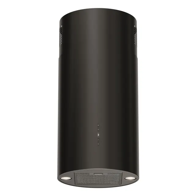 Okap wyspowy MAAN Elba2 39 cm, LED, filtry aluminiowe, czarny