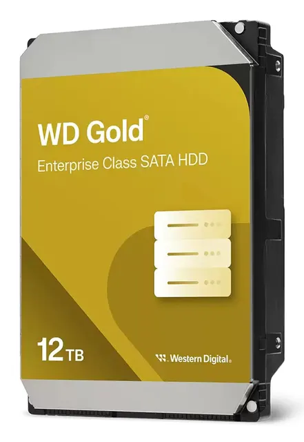 Dysk serwerowy HDD WD Gold DC HA750 WD122KRYZ (12 TB; 3.5 ; SATA)